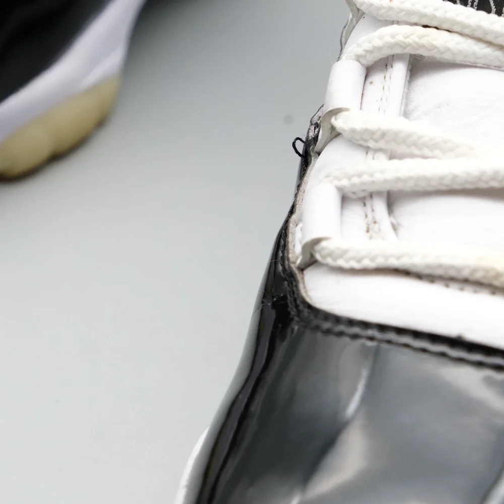 Nike Air Jordan 11 Retro Gratitude Mens 10 White Gold Black CT8012-170